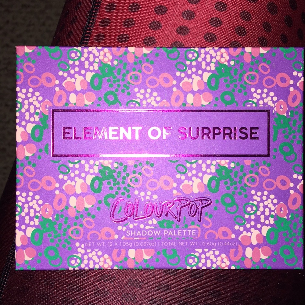 ColourPop eyeshadow pallet